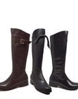 Venice 3-in-1 Stylish Leather Dress Boots with Versatile Looks and Exceptional Comfort