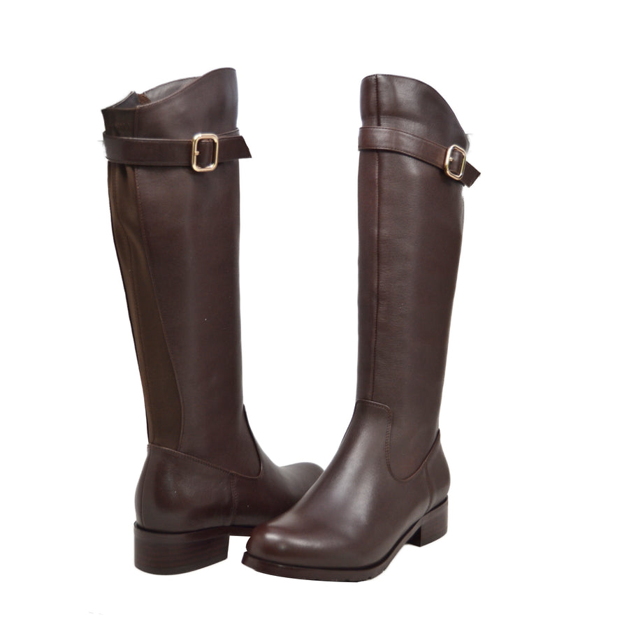Venice 2-in-1 Stylish Leather Dress Boots with Versatile Looks and Exceptional Comfort